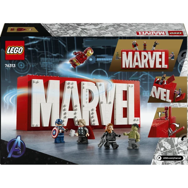 LEGO® MARVEL: ΛΟΓΟΤΥΠΟ & ΜΙΝΙ ΦΙΓΟΥΡΕΣ MARVEL