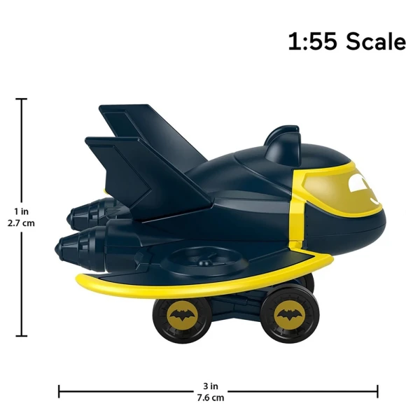 FISHER PRICE BATWHEELS ΟΧΗΜΑΤΑ - BATWING THE BAT PLANE