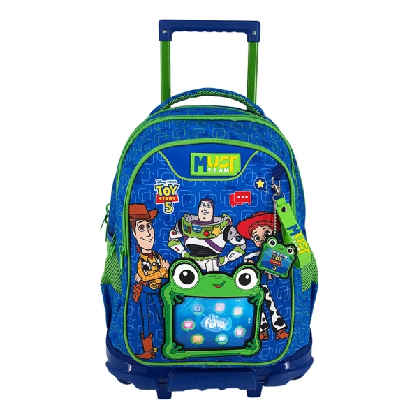 MUST TEAM ΤΣΑΝΤΑ TROLLEY ΔΗΜΟΤΙΚΟΥ 34Χ20Χ44 εκ. 3 ΘΗΚΕΣ TOY STORY 5