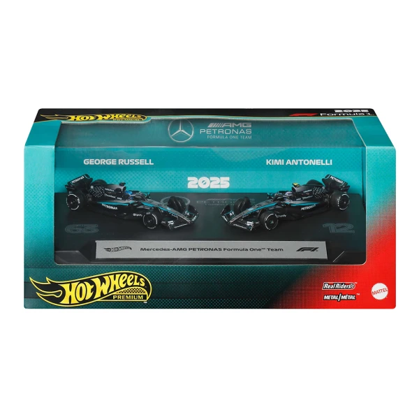 HOT WHEELS F1 ΣΥΛΛΕΚΤΙΚΑ ΑΥΤΟΚΙΝΗΤΑΚΙΑ ΣΕΤ ΤΩΝ 2 - MERCEDES AMG PETRONAS