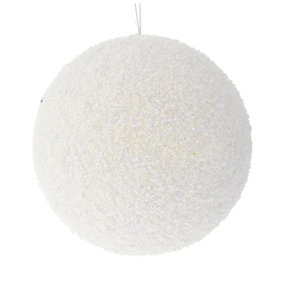 ΛΕΥΚΗ GLITTER FOAM ΜΠΑΛΑ 10 ΕΚ
