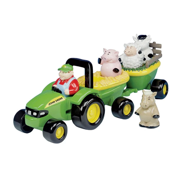 TOMY JOHN DEERE ANIMAL SOUNDS HAYRIDE