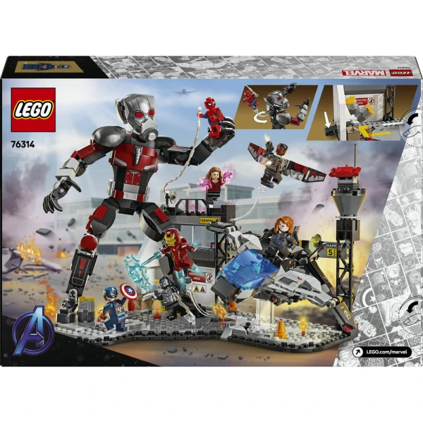 LEGO® MARVEL ΜΑΧΗ CAPTAIN AMERICA: ΕΜΦΥΛΙΟΣ ΠΟΛΕΜΟΣ