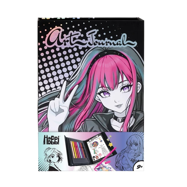 HAPPIHOBBI ART JOURNAL MANGA MARKERS FOR 9+ YEARS