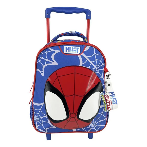 MUST TEAM ΤΣΑΝΤΑ TROLLEY ΝΗΠΙΟΥ 27Χ10Χ31 εκ. 2 ΘΗΚΕΣ SPIDEY AND HIS AMAZING FRIENDS