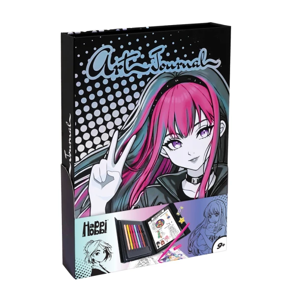 HAPPIHOBBI ART JOURNAL MANGA MARKERS FOR 9+ YEARS