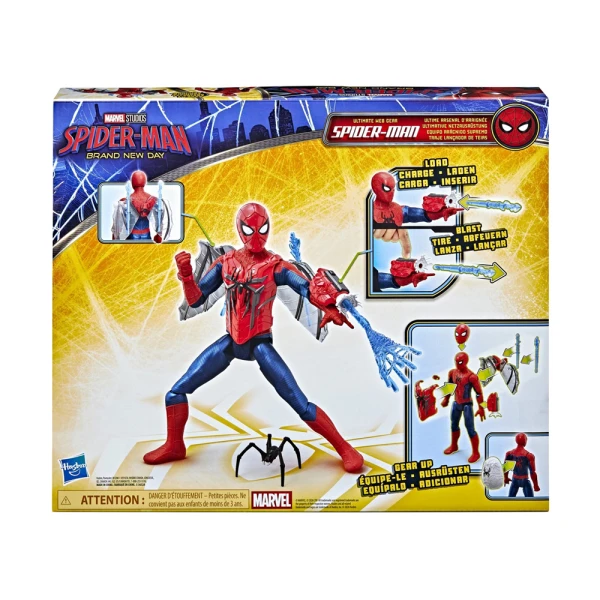 SPIDER-MAN BRAND NEW DAY TITAN SERIES ΦΙΓΟΥΡΑ ΔΡΑΣΗΣ ULTIMATE WEB GEAR