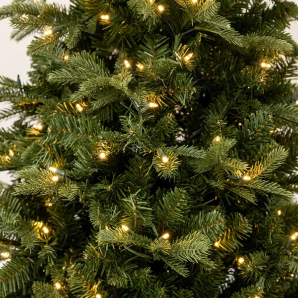 ΔΕΝΤΡΟ PRE-LIT NOBLE FIR 210 EK. ΜΕ 400 LED ΘΕΡΜΟ ΛΕΥΚΟ ΚΑΙ ΠΟΛΥΧΡΩΜΑ