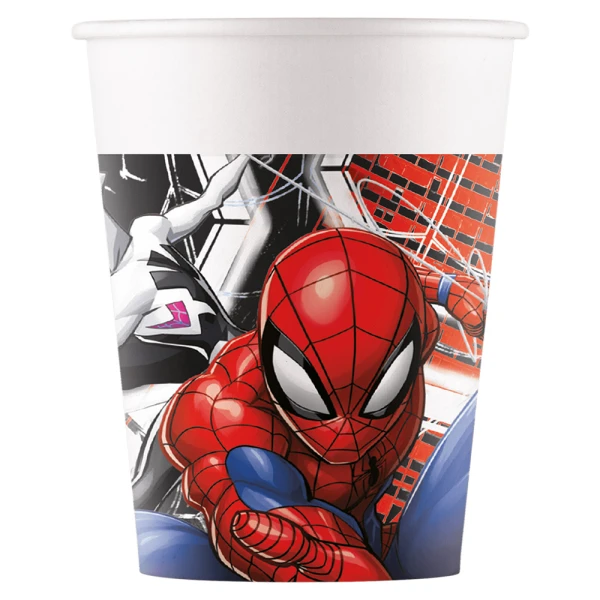 ΧΑΡΤΙΝΑ ΠΟΤΗΡΙΑ 200ml 8 τεμ. SPIDERMAN WORLD OF WEB
