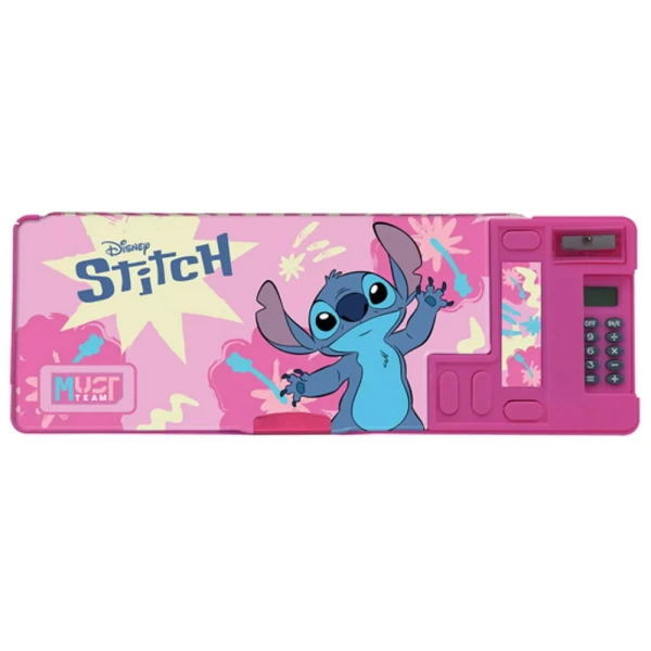 MUST TEAM ΚΑΣΕΤΙΝΑ ΜΕ ΜΑΓΝΗΤΙΚΟ ΚΟΥΜΠΩΜΑ 26Χ9Χ3,2 εκ. STITCH PINK FLOWERS