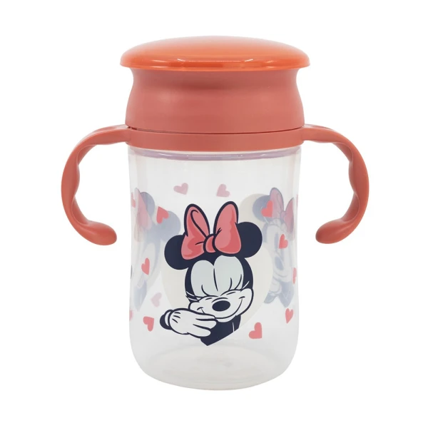 ΠΟΤΗΡΙ ΕΚΠΑΙΔΕΥΣΗΣ 395ml ΓΙΑ ΝΗΠΙΑ 360 MINNIE MOUSE HEART FULL