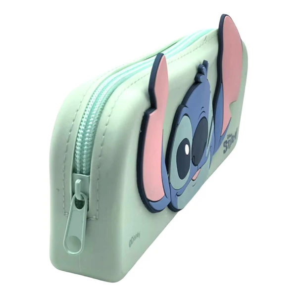 SILICONE PENCIL CASE 21.5X8X3.5 cm STITCH