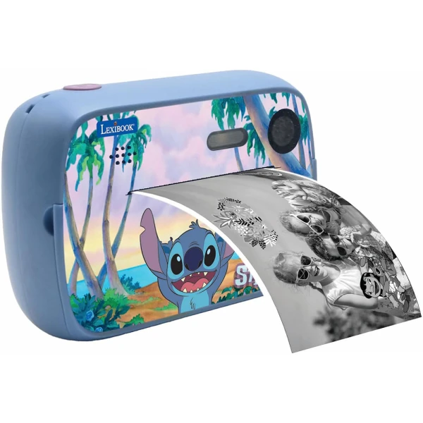 LEXIBOOK STITCH ΚΑΜΕΡΑ ΜΕ ΕΚΤΥΠΩΤΗ, ΕΦΕ ΚΑΙ SD CARD 