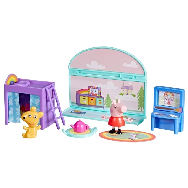 PEPPA PIG ΣΕΤ ΤΟ ΥΠΝΟΔΩΜΑΤΙΟ ΤΗΣ ΠΕΠΠΑ