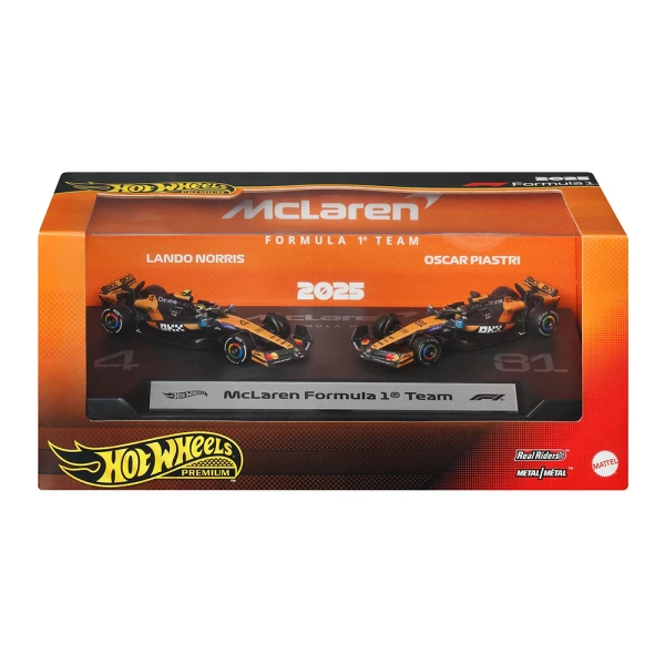 HOT WHEELS F1 ΣΥΛΛΕΚΤΙΚΑ ΑΥΤΟΚΙΝΗΤΑΚΙΑ ΣΕΤ ΤΩΝ 2 - MC LAREN