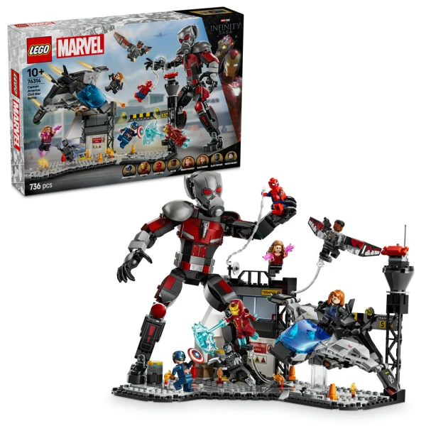 LEGO® MARVEL ΜΑΧΗ CAPTAIN AMERICA: ΕΜΦΥΛΙΟΣ ΠΟΛΕΜΟΣ