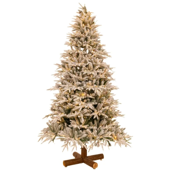 ΔΕΝΤΡΟ PRE LIT SNOWY JERSEY PINE 210 ΕΚ. ΜΕ 800 LED ΘΕΡΜΟ ΛΕΥΚΟ ΚΑΙ ΠΟΛΥΧΡΩΜΑ