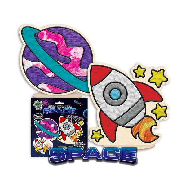SPLAT PLANET MESS-FREE ΣΕΤ ΖΩΓΡΑΦΙΚΗΣ ΜΕ ΠΗΛΟ SPACE