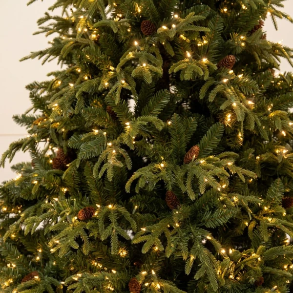 ΔΕΝΤΡΟ PRE LIT FRANKLIN FIR 210 ΕΚ. ΜΕ 1500 LED ΘΕΡΜΟ ΛΕΥΚΟ ΚΑΙ ΠΟΛΥΧΡΩΜΑ
