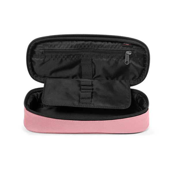EASTPAK OVAL SINGLE PENCIL CASE PASTEL PINK
