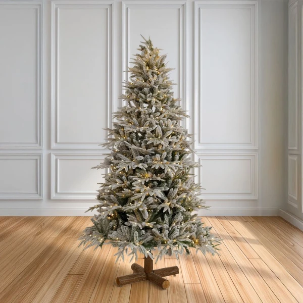 ΔΕΝΤΡΟ PRE LIT SNOWY JERSEY PINE 210 ΕΚ. ΜΕ 800 LED ΘΕΡΜΟ ΛΕΥΚΟ ΚΑΙ ΠΟΛΥΧΡΩΜΑ