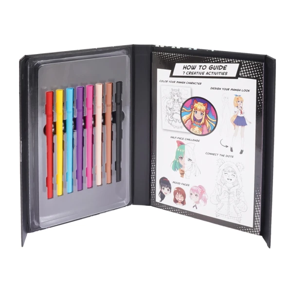 HAPPIHOBBI ART JOURNAL MANGA MARKERS FOR 9+ YEARS