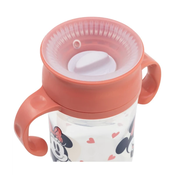 ΠΟΤΗΡΙ ΕΚΠΑΙΔΕΥΣΗΣ 395ml ΓΙΑ ΝΗΠΙΑ 360 MINNIE MOUSE HEART FULL