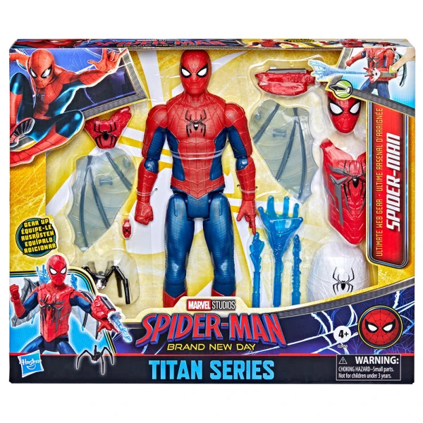 SPIDER-MAN BRAND NEW DAY TITAN SERIES ΦΙΓΟΥΡΑ ΔΡΑΣΗΣ ULTIMATE WEB GEAR