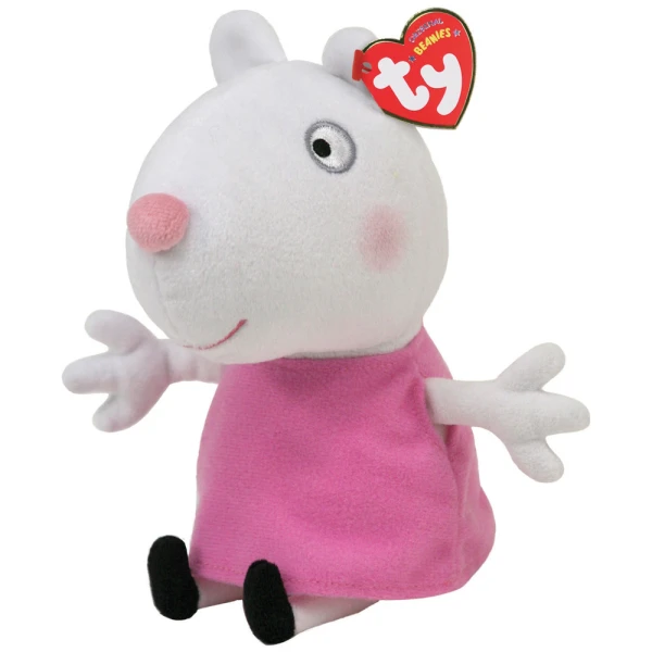 TY BEANIE BABIES ΧΝΟΥΔΩΤΟ PEPPA SUZY 15 εκ.
