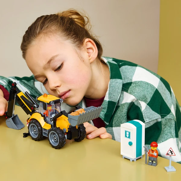 LEGO® CITY GREAT VEHICLES ΚΙΤΡΙΝΟΣ ΕΚΣΚΑΦΕΑΣ-ΦΟΡΤΩΤΗΣ