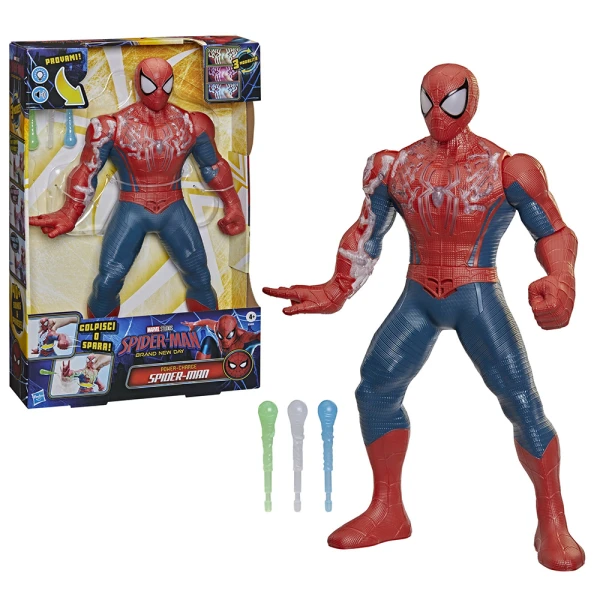 MARVEL SPIDER-MAN BRAND NEW DAY FIGURE POWER-CHARGE SPIDERMAN