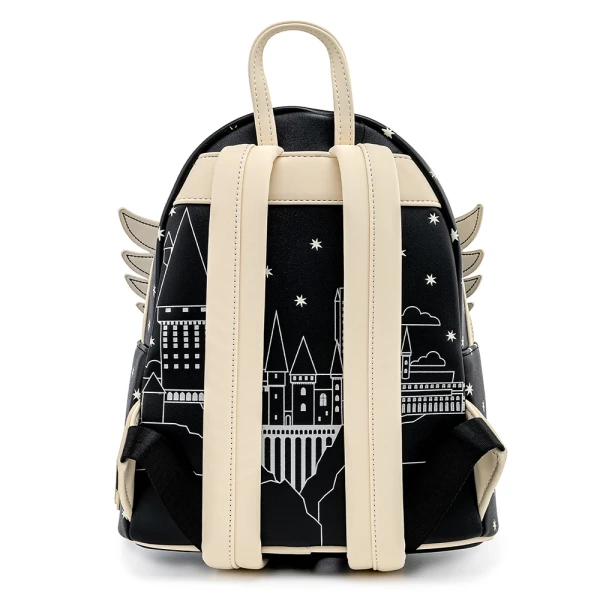 LOUNGEFLY HARRY POTTER HEDWIG HOWLER MINI BACKPACK (HPBK0129)
