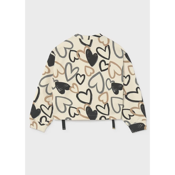 MAYORAL FLEECE PRINTED  MACCHIATO