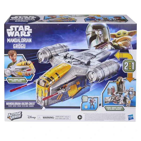 STAR WARS ACTION VERSE ΣΕΤ ΠΑΙΧΝΙΔΙΟΥ MANDALORIAN RAZOR CREST