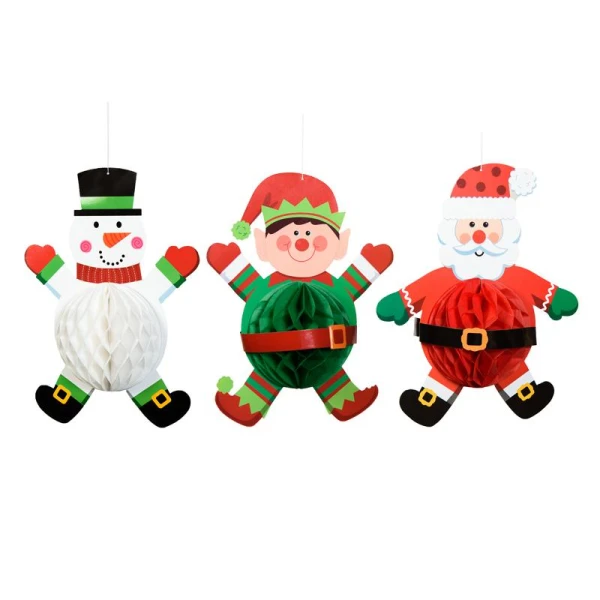 HANGING DECORATIVES 32 cm - 3 DESIGNS
