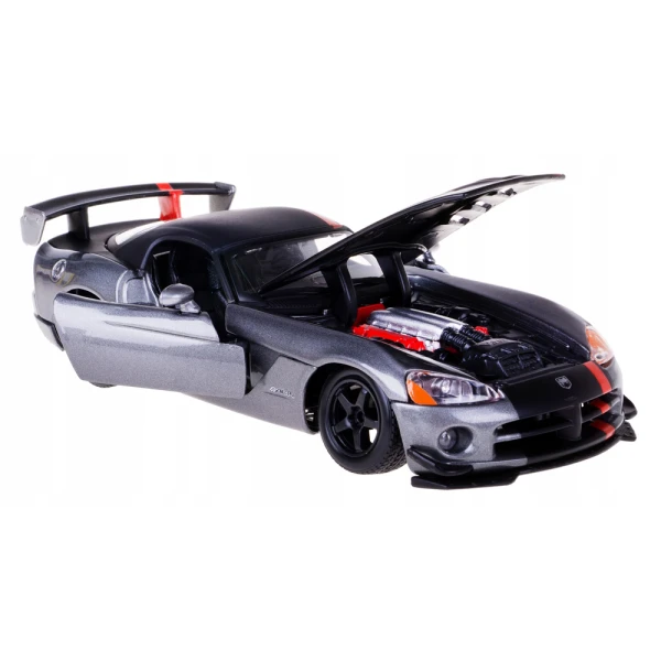 BBURAGO 1:24 DODGE VIPER SRT10 ACR GREY
