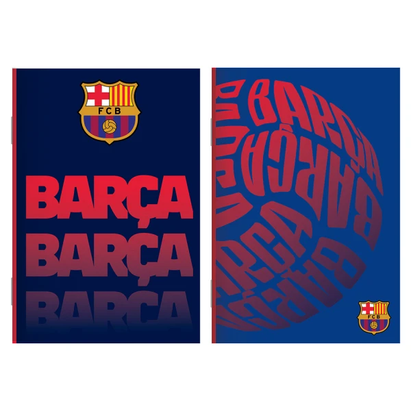 BACK ME UP ΤΕΤΡΑΔΙΟ ΚΑΡΦΙΤΣΑ 17Χ25 40 ΦΥΛΛΑ BARCELONA - 2 ΣΧΕΔΙΑ