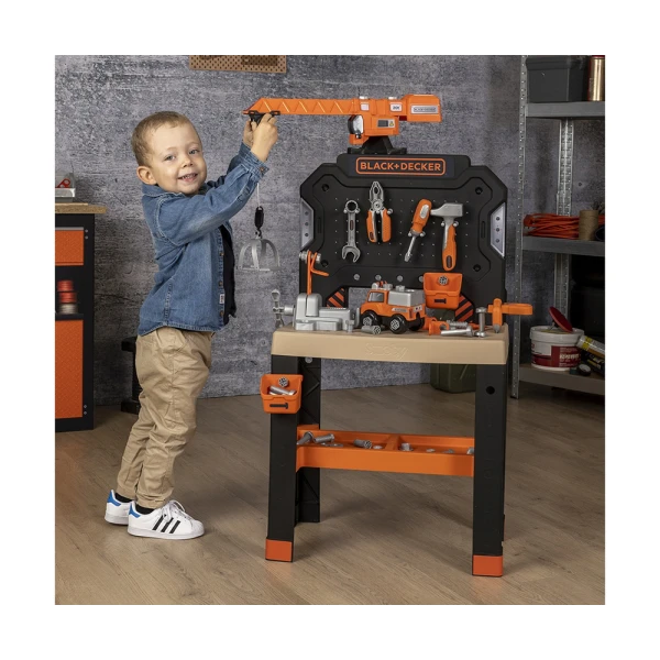 SMOBY BLACK & DECKER BRICOLO BUILDER WORKBENCH