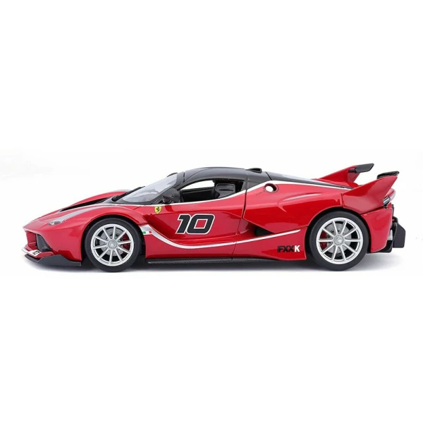 BBURAGO 1:24 RACE FERRARI FXX-K (N.10) RED