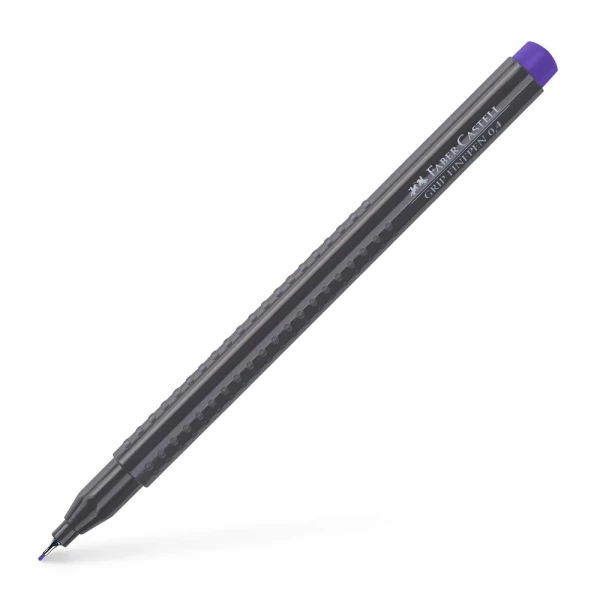FABER-CASTELL MARKER GRIP FINEPEN 0.4mm PURPLE