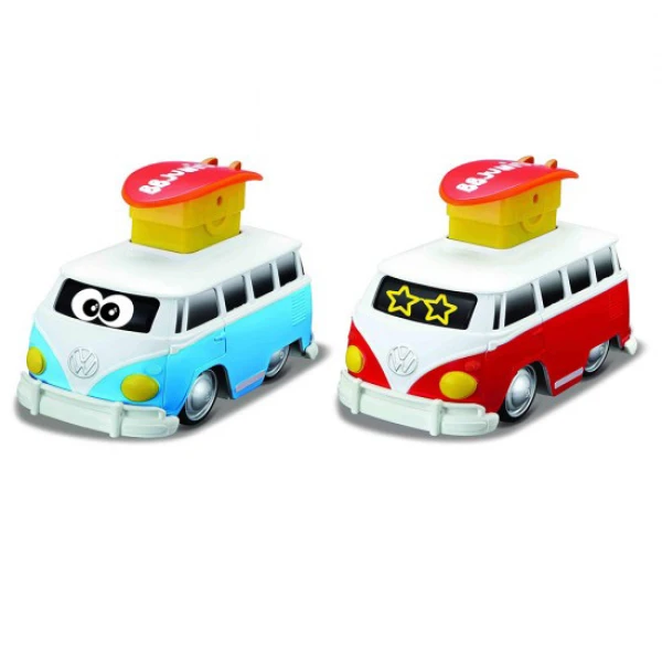 BURAGO BB JUNIOR PRESS & GO VOLKSWAGEN SAMBA - 2 ΧΡΩΜΑΤΑ