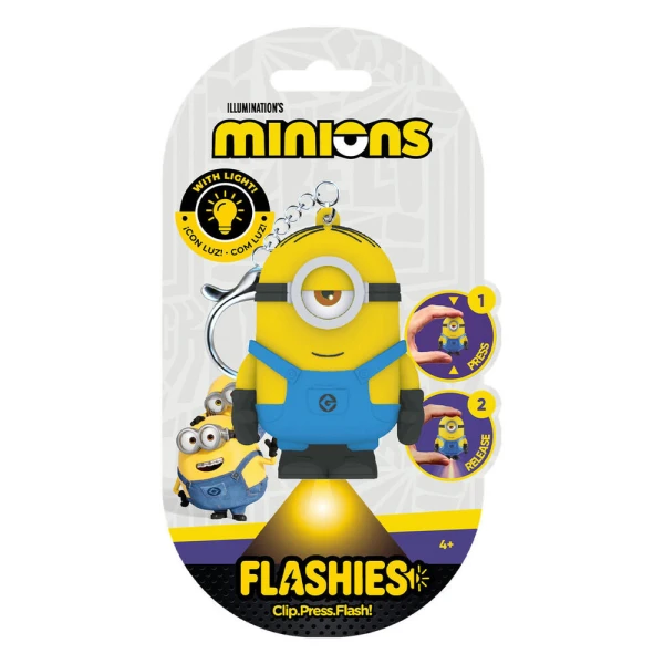 FLASHIES 3D ΜΠΡΕΛΟΚ ΜΕ LED FLASHLIGHT MINIONS