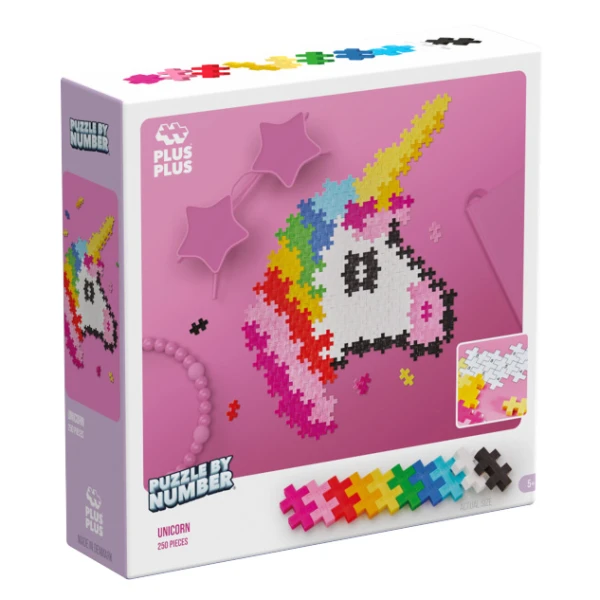 PLUS PLUS PUZZLE BY NUMBER ΜΟΝΟΚΕΡΟΣ 250 τεμ.