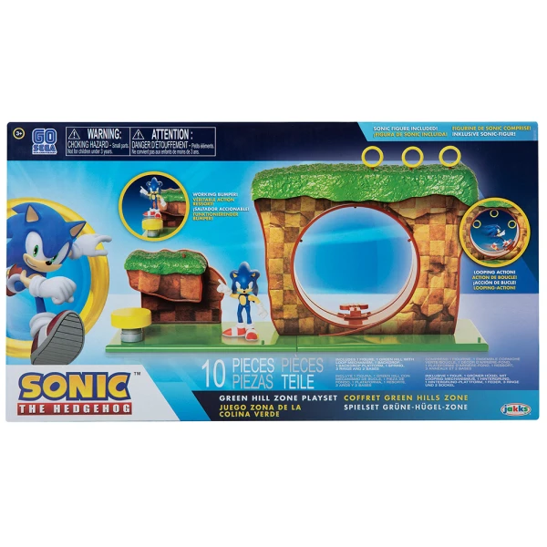 SONIC THE HEDGEHOG - ΣΕΤ ΠΑΙΧΝΙΔΙΟΥ ΠΙΣΤΑ GREEN HILL