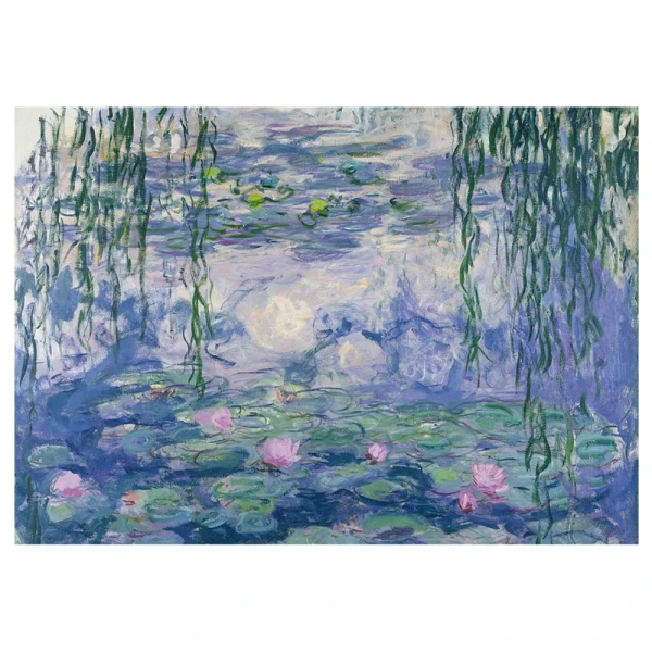 LISCIANI ΠΑΖΛ 500 τεμ. ΚΑΙ ΣΕΛΙΔΟΔΕΙΚΤΕΣ MONET WATER LILIES