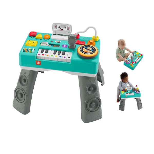 FISHER PRICE ΕΚΠΑΙΔΕΥΤΙΚΗ ΚΟΝΣΟΛΑ DJ ΜΕ ΦΩΤΑ ΚΑΙ ΗΧΟΥΣ