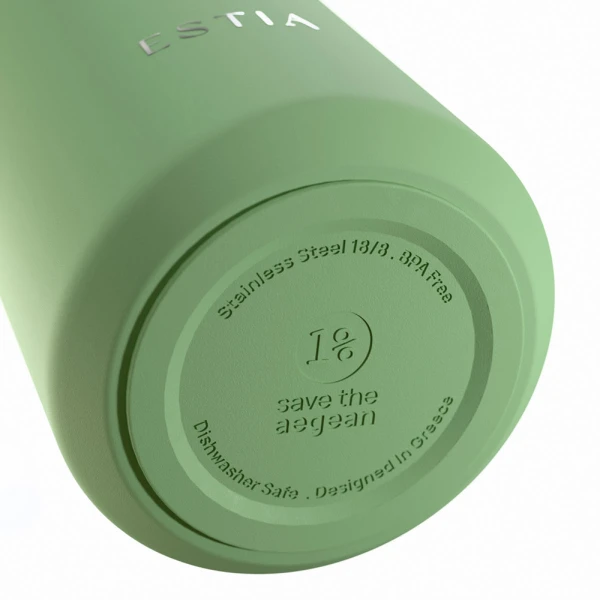 ESTIA HOME ART ΘΕΡΜΟΣ FLOW SAVE THE AEGEAN 800ml PINE