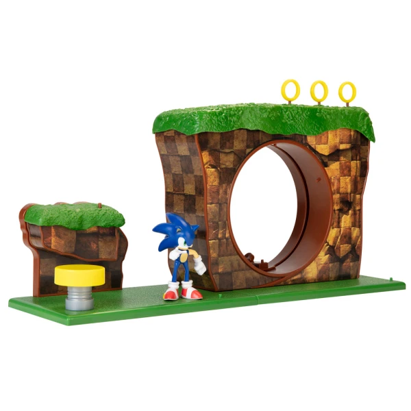 SONIC THE HEDGEHOG - ΣΕΤ ΠΑΙΧΝΙΔΙΟΥ ΠΙΣΤΑ GREEN HILL