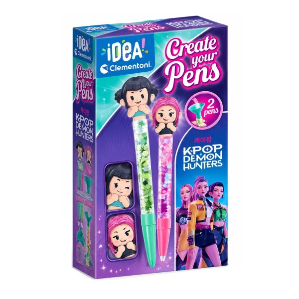 SCIENCE AND PLAY K-POP DEMON HUNTERS PEN STUDIO - 3 DESIGNS