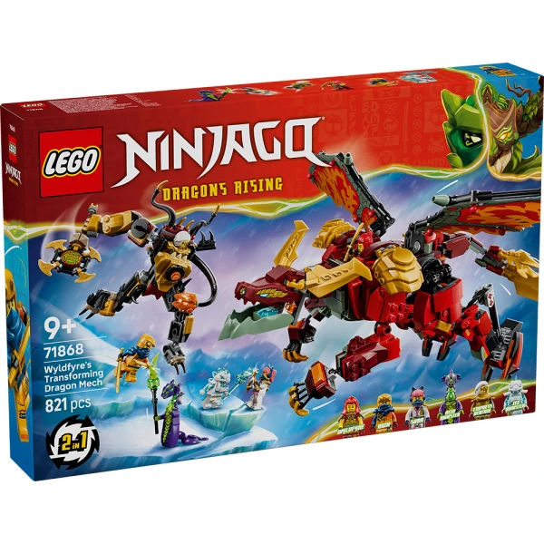 LEGO® NINJAGO® DRAGON MECH ΜΕΤΑΜΟΡΦΩΣΗ ΤΗΣ ΓΟΥΑΪΛΝΤΦΑΪΡ
